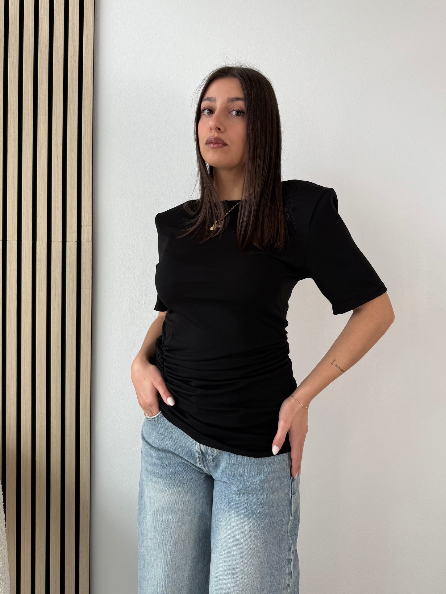 T-shirt arricciata TREND