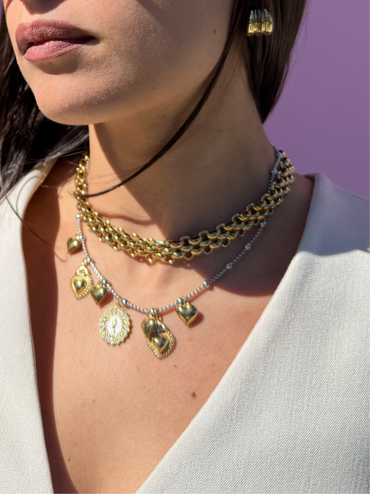 Collana Choker Catena