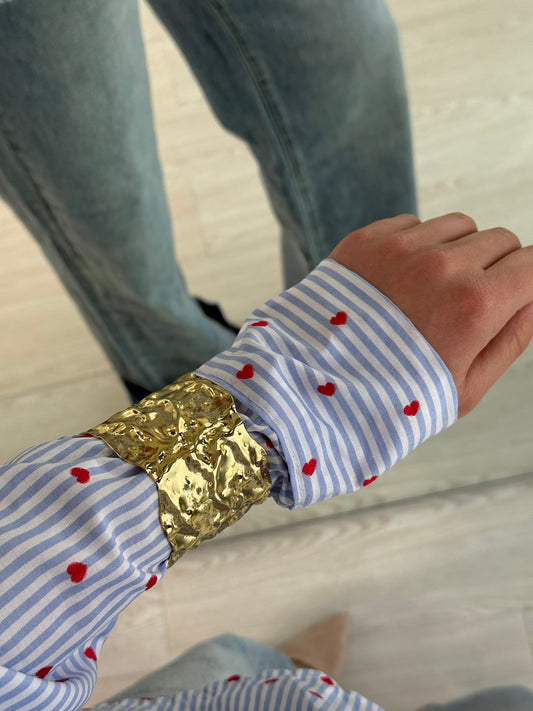 Bracciale martellato