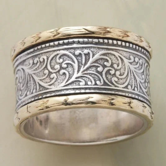 Vintage Gold and Silver Ring