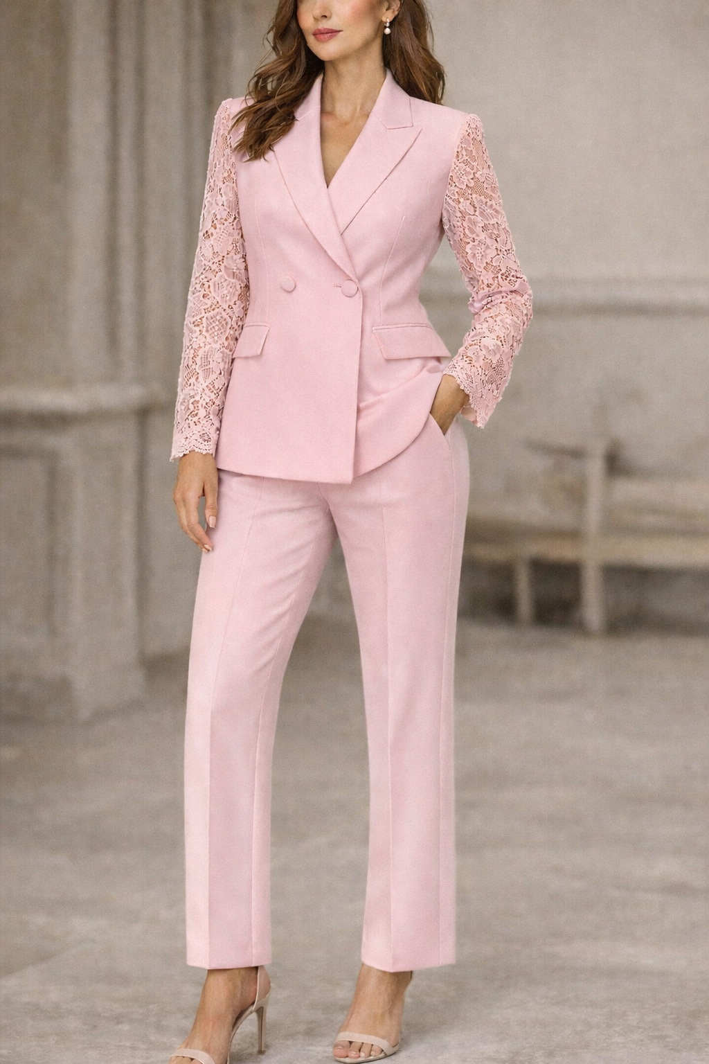 Complete Lace Set (Jacket + Pants)