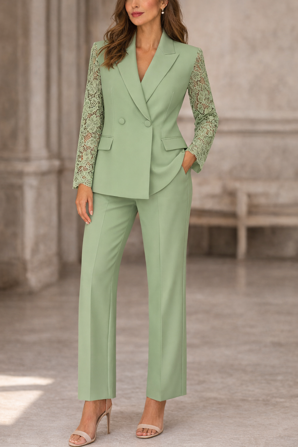 Complete Lace Set (Jacket + Pants)