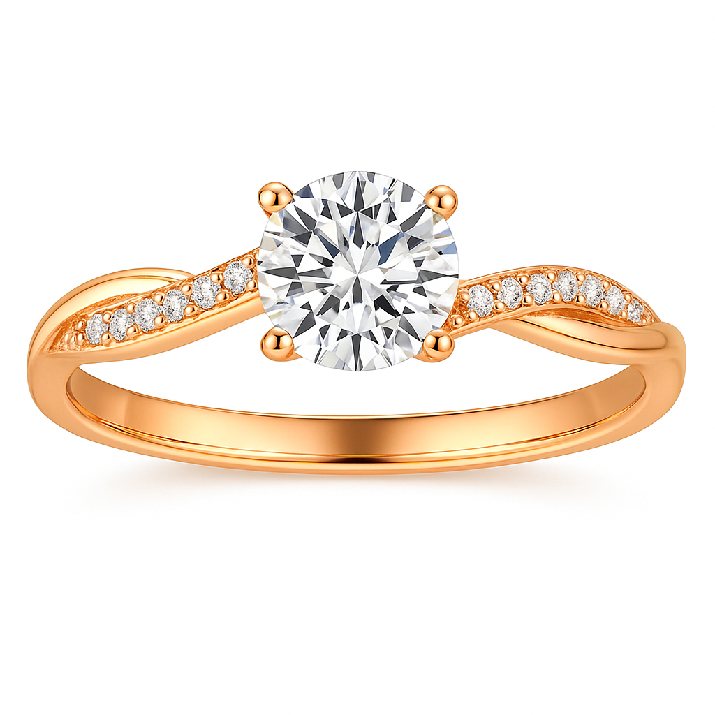 Anello d'Oro Elegante "Janes"