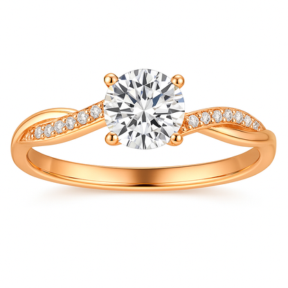 Anello d'Oro Elegante "Janes"