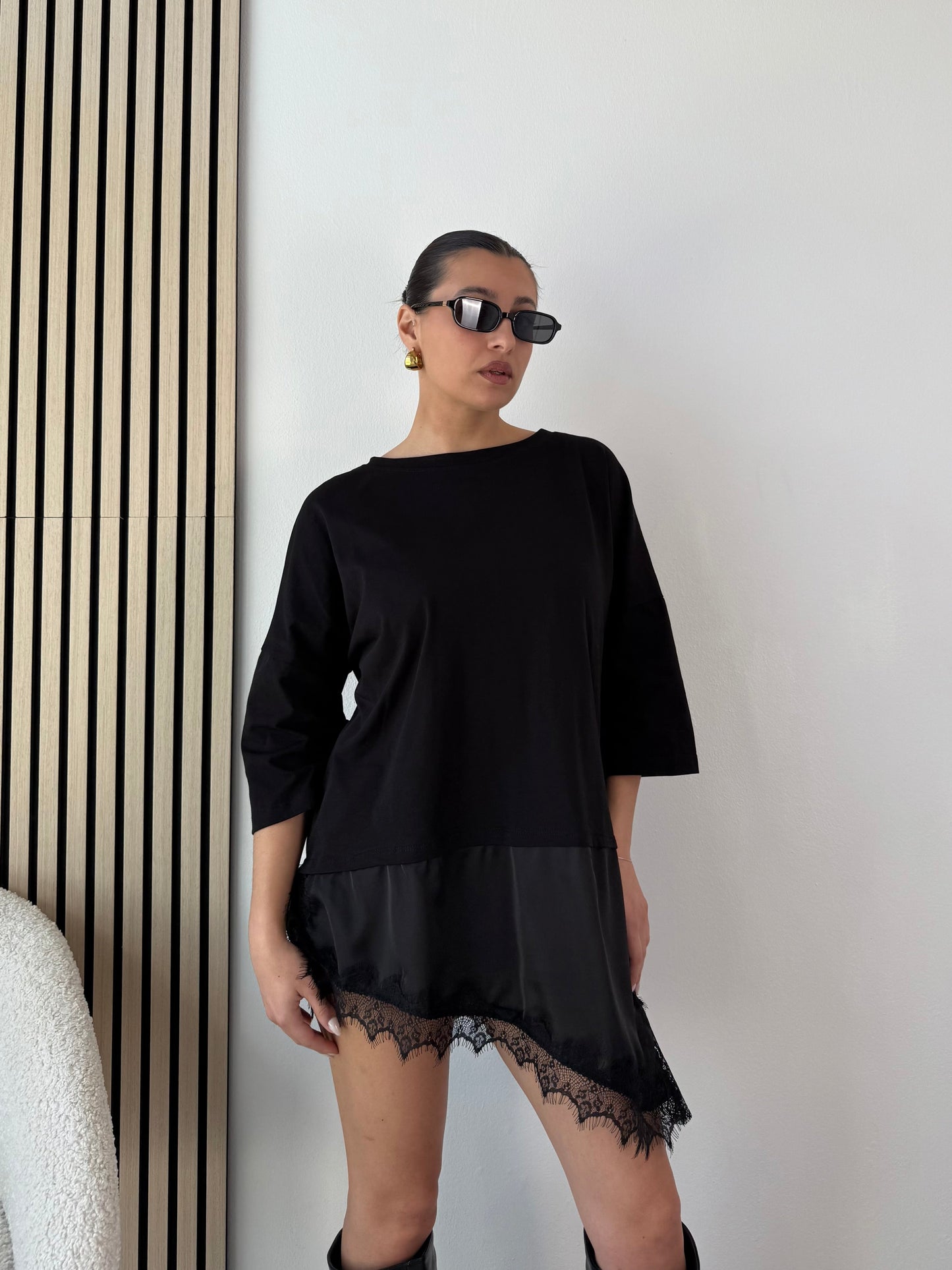 T-shirt in pizzo TREND