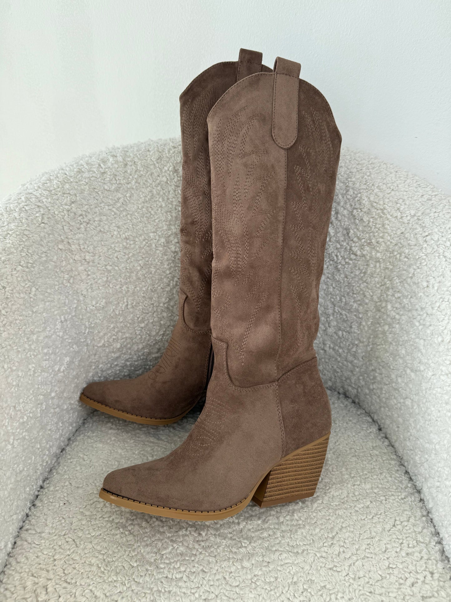 Stivale texano color kaki
