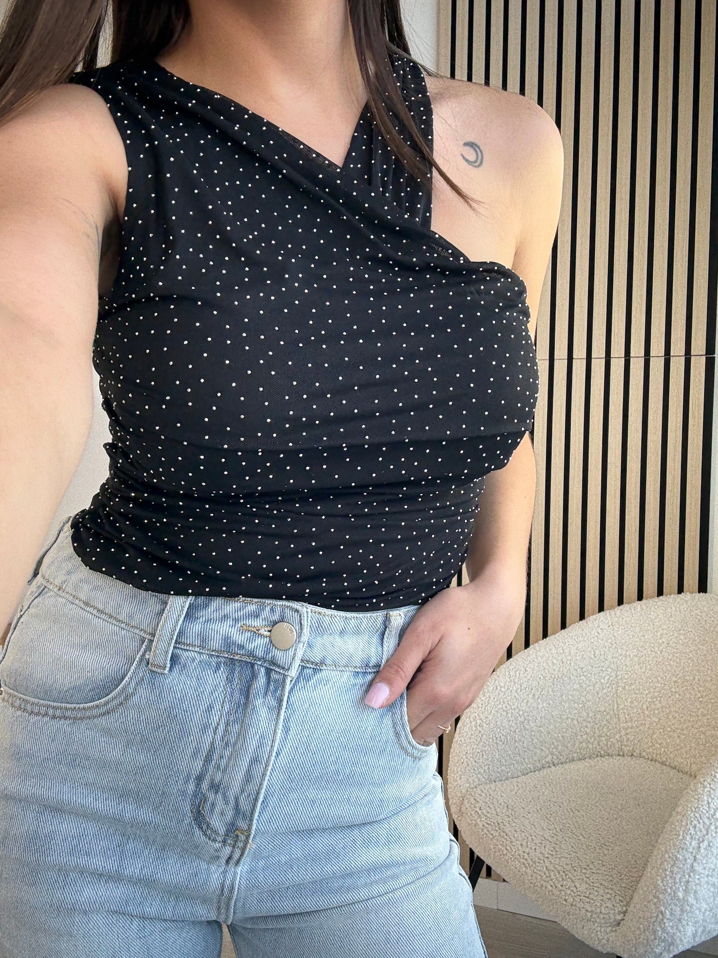 Top in Strass