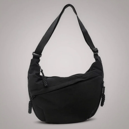 NARA™ | Borsa a Mezzaluna Effetto Crinkle