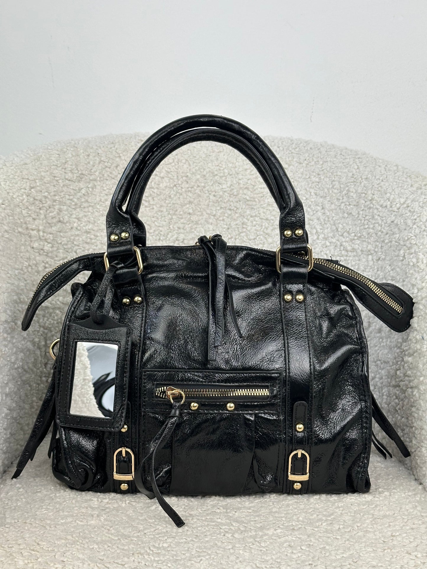 Borsa BALE BIG metallizzata
