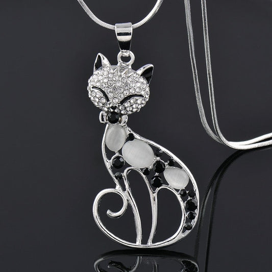 Collana Gatti dell’Amore in Argento Sterling