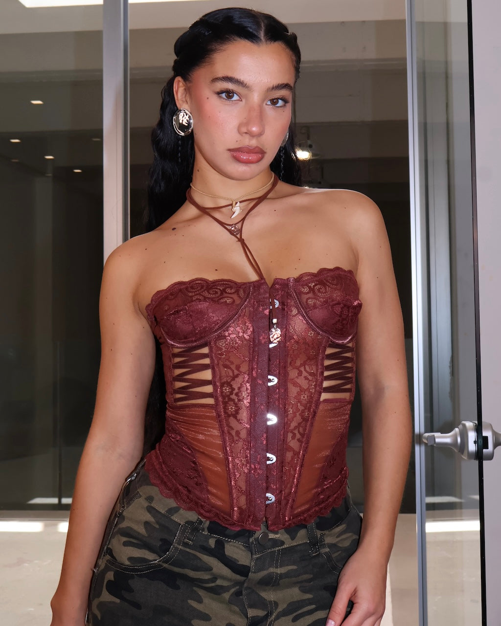 CORSET 2000 MARRONE