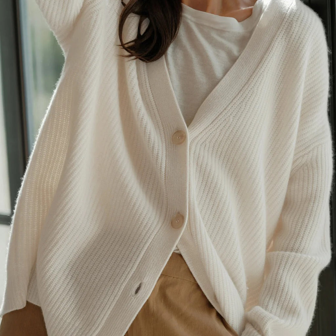 Leah - Cardigan oversize in cashmere