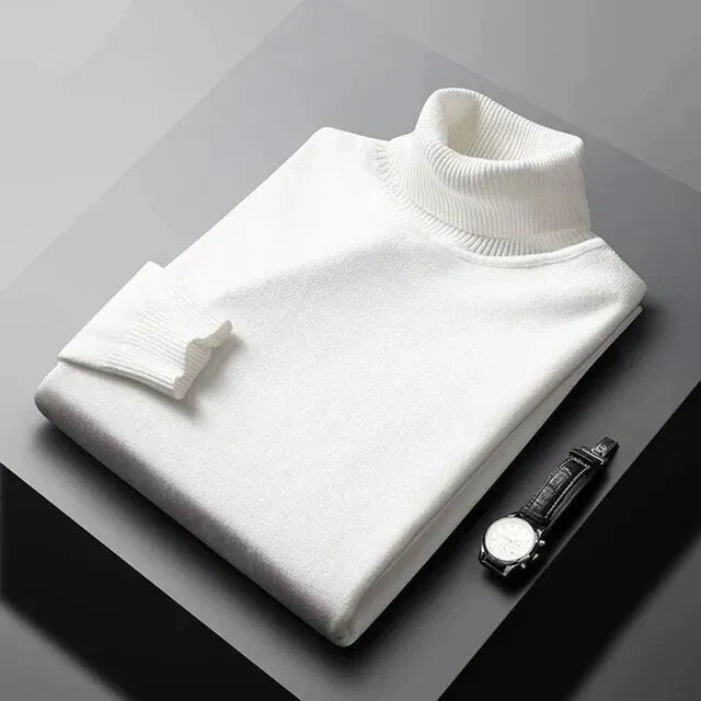 Carlo™ | Maglia a collo alto in cashmere