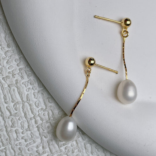 Orecchini con Perla Elegante