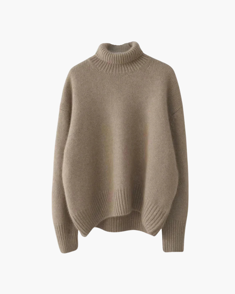 MAGLIONE MORBIDO CON COLLO ALTO