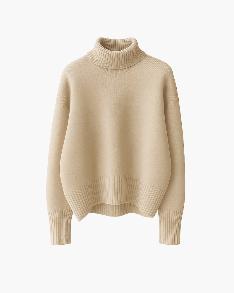MAGLIONE MORBIDO CON COLLO ALTO