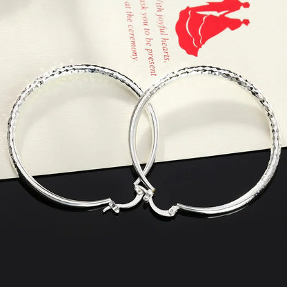 Sterling Silver Hoop Earrings