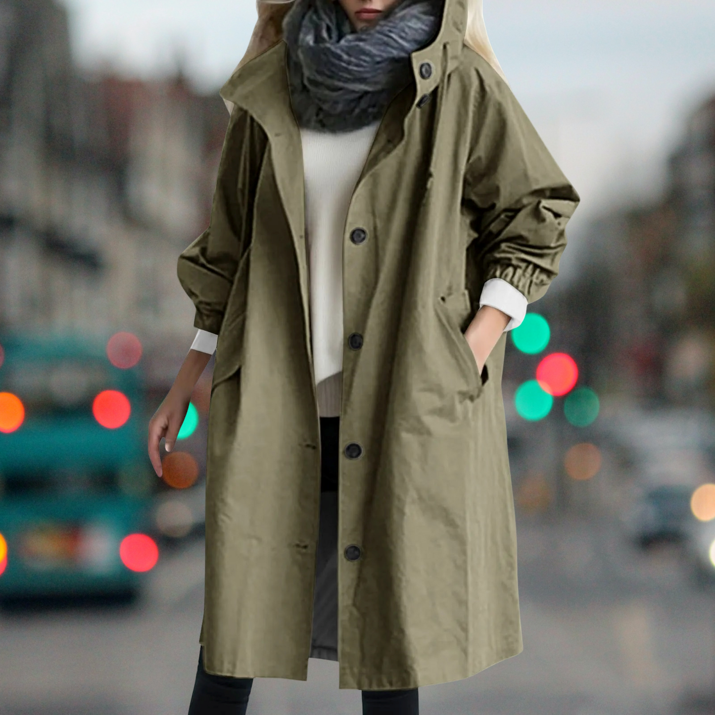 Bethany - Trench caldo impermeabile