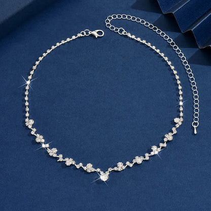 Elegant Bridal Diamond Necklace