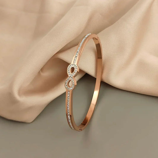 Infinity Bangle with Exclusive Crystals