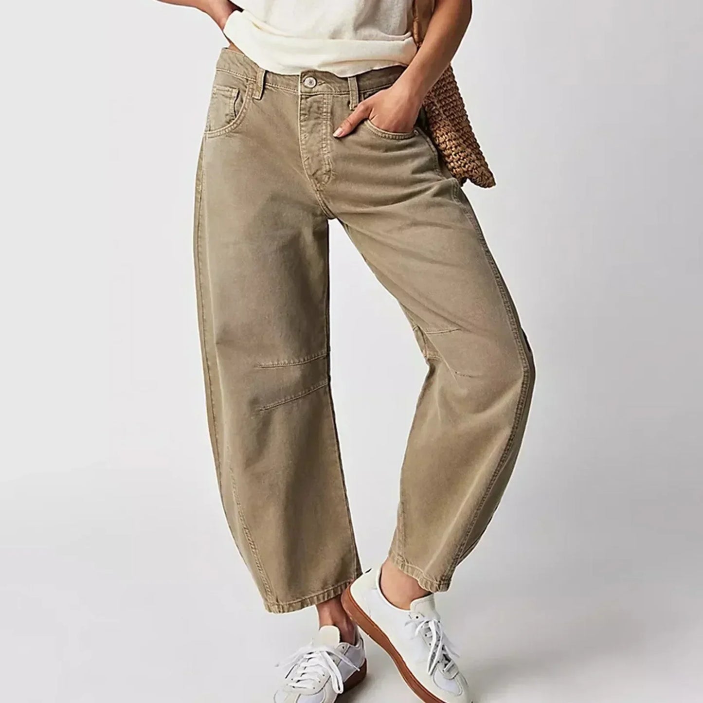 Beatrice - Jeans comodi con gamba larga
