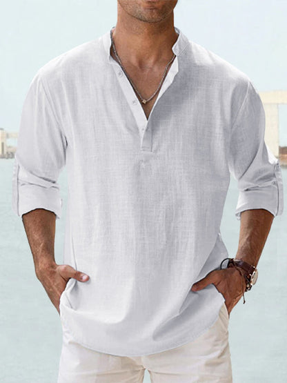 Varel | Camicia traspirante in lino