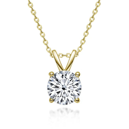 Exclusive Sterling Silver Moissanite Necklace