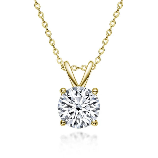 Collana Esclusiva in Argento Sterling con Moissanite