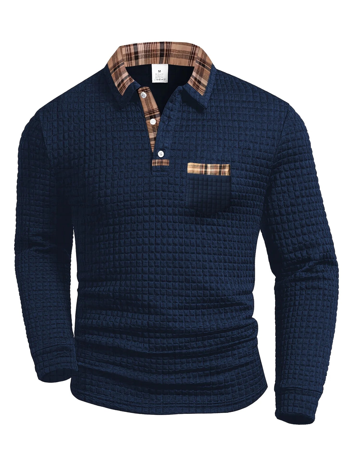 MARCO™ | MAGLIA COLLETTO TARTAN