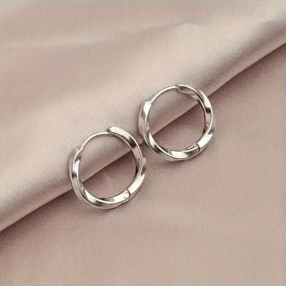 Minimalist Geometric Drop Earrings