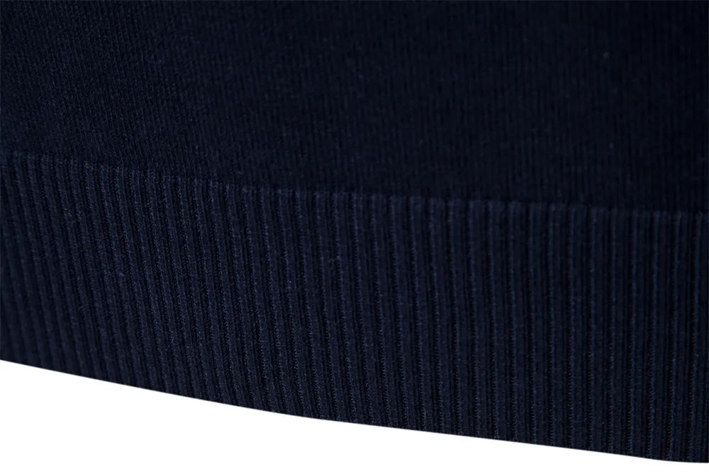 Rook - Maglione da uomo con zip a un quarto