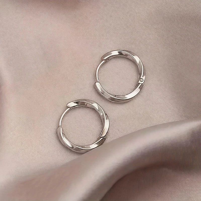 Minimalist Geometric Drop Earrings