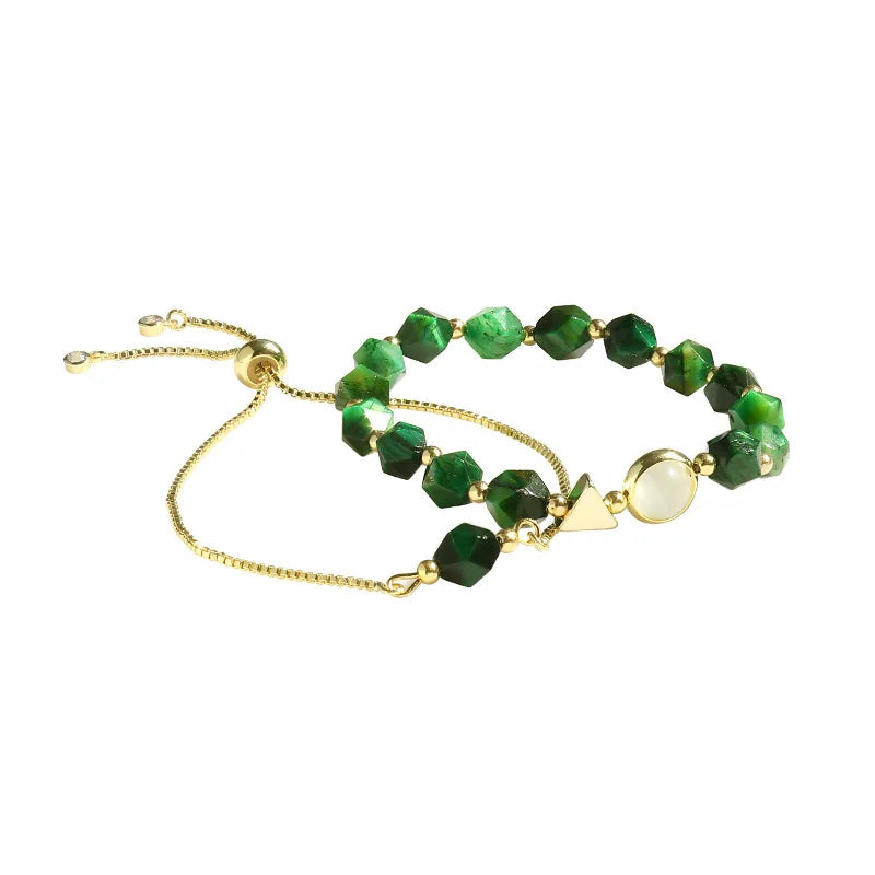 Elegant Green Bracelets Set