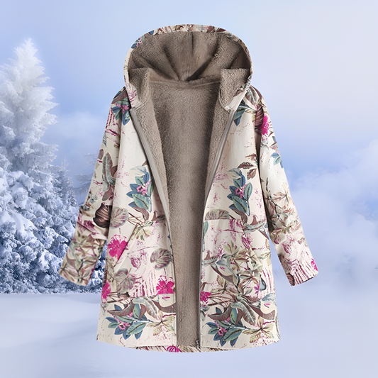 FluffCoat - Cappotto Invernale con Motivi