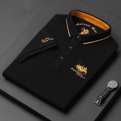 Valerio™ | Polo Uomo in Piqué con Ricamo – 1+1 in Omaggio