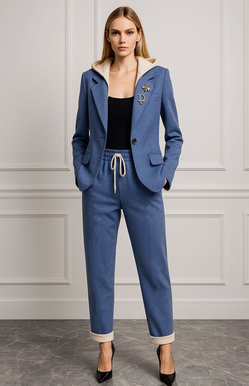 Tailleur + Pantaloni "Mad Woman"