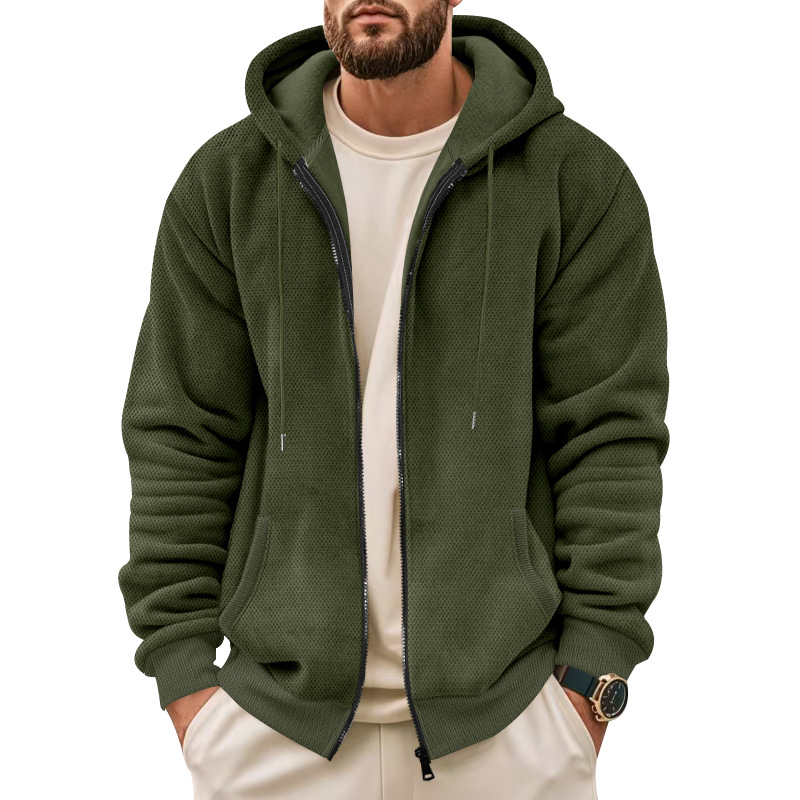 Davide™ | Felpa Zip Testurizzata