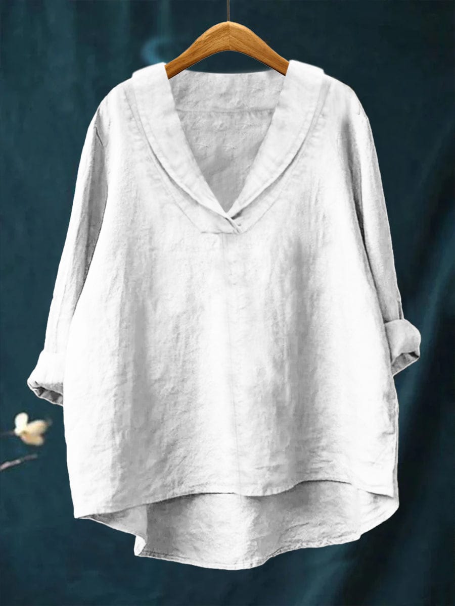 Samantha | Elegante camicia estiva in lino