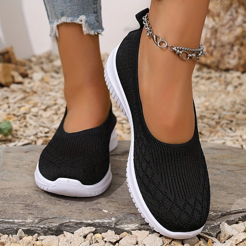 Sofina | Breathable Women's Slip-On Sneakers – Comfort for Sensitive Feet
