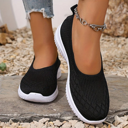 Sofina | Breathable Women's Slip-On Sneakers – Comfort for Sensitive Feet