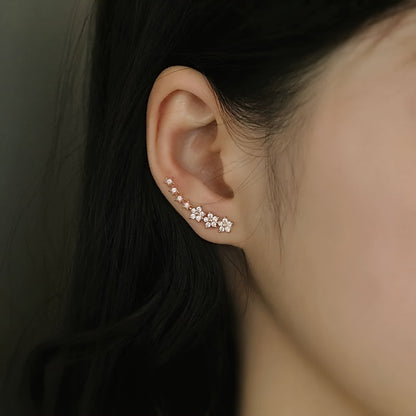 Timeless floral earrings