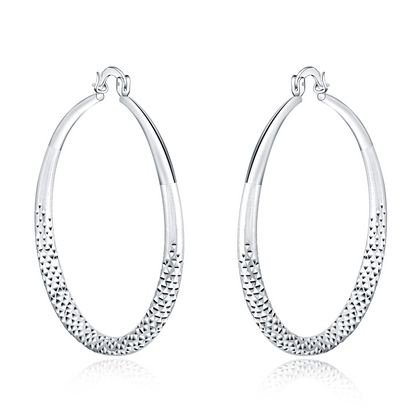 Sterling Silver Hoop Earrings