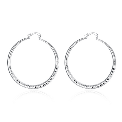 Sterling Silver Hoop Earrings