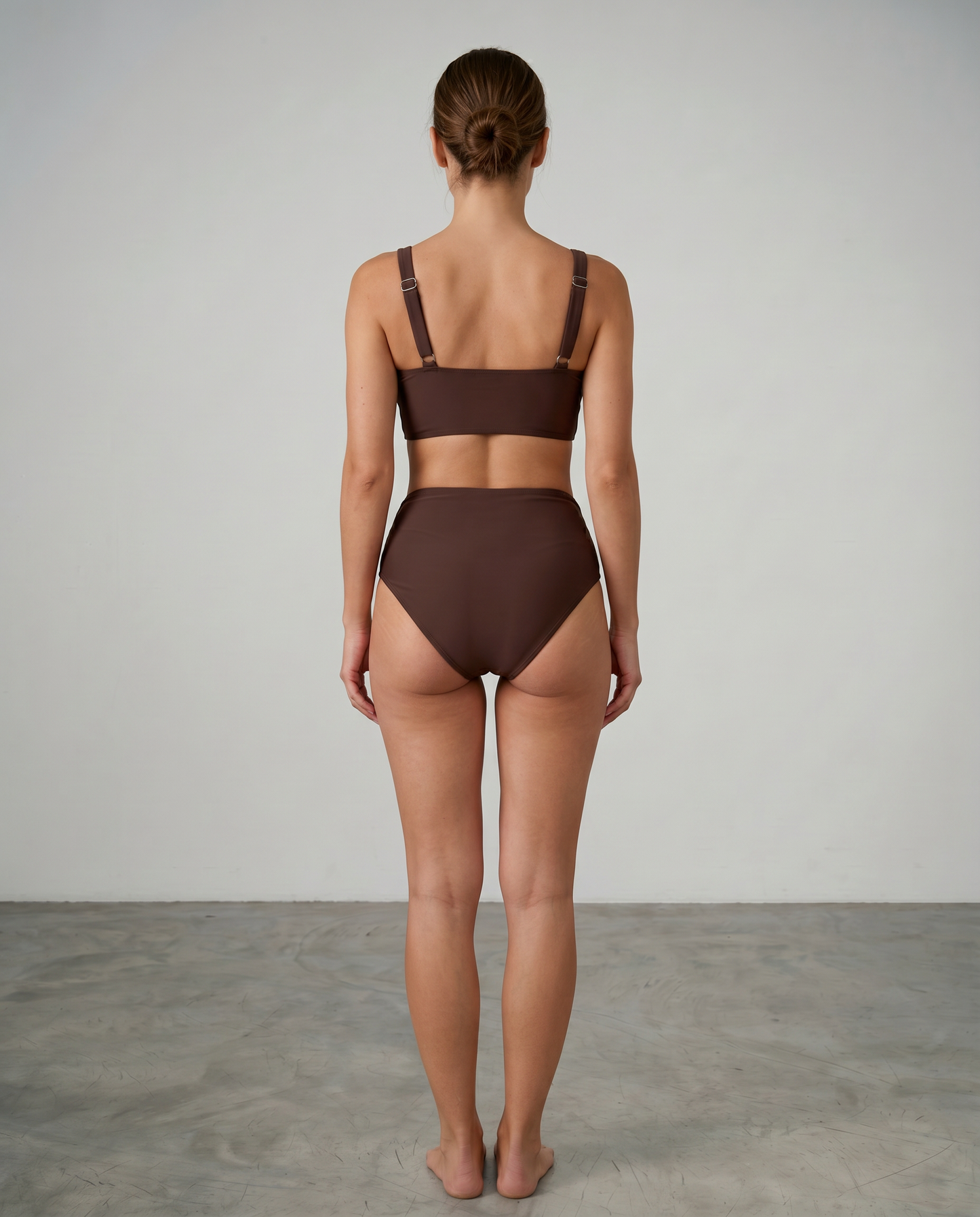 Milli Marcha | Bikini Sculpting a Vita Alta con Drappeggio Incrociato