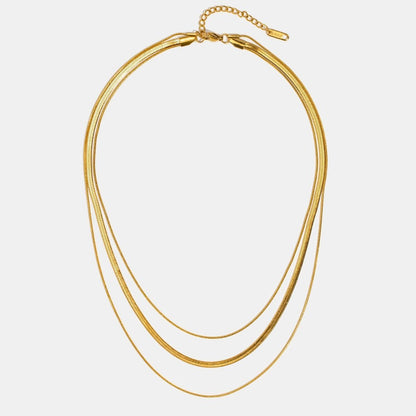 Collana d'oro a più strati
