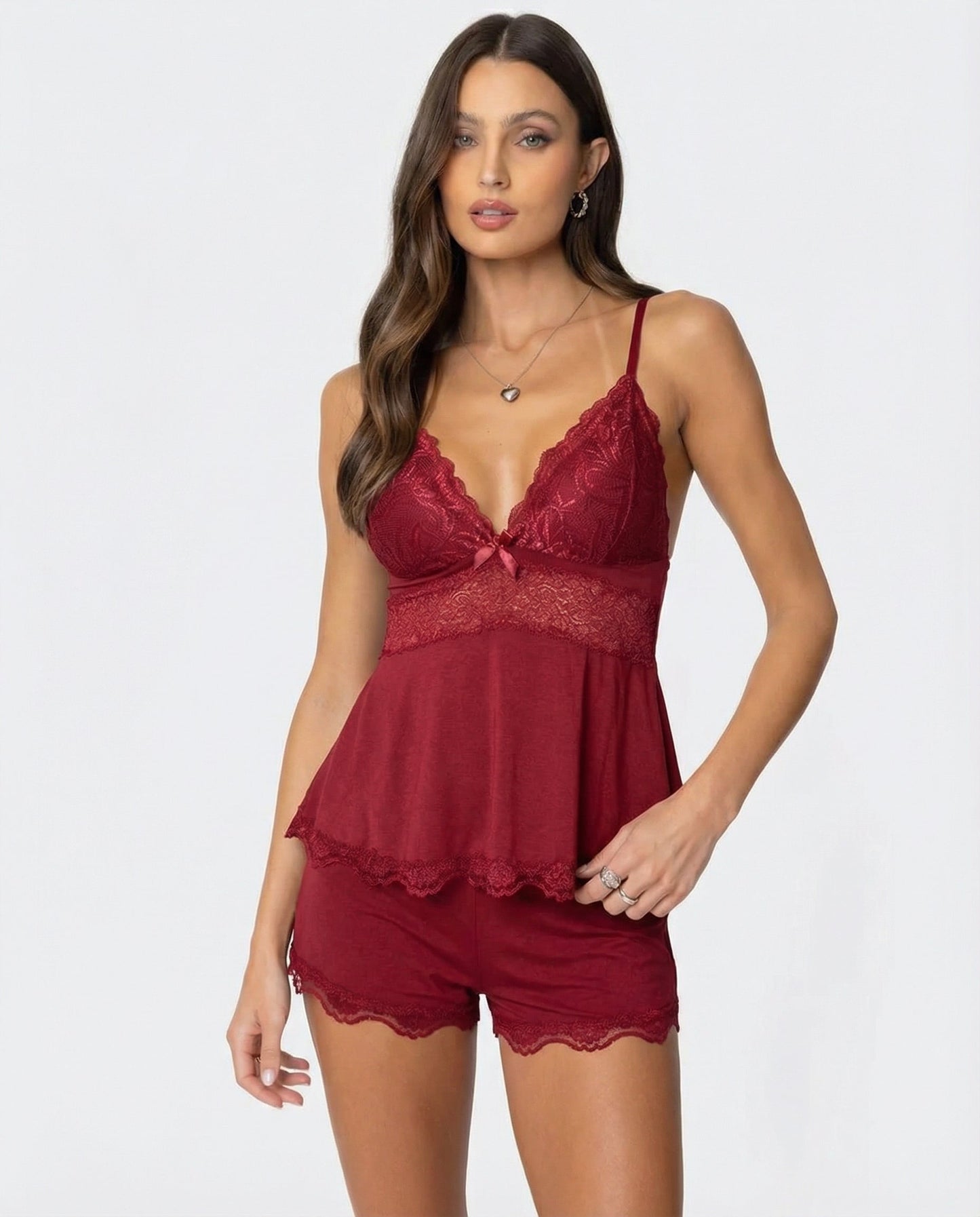 Set pizzo Bacio di mezzanotte