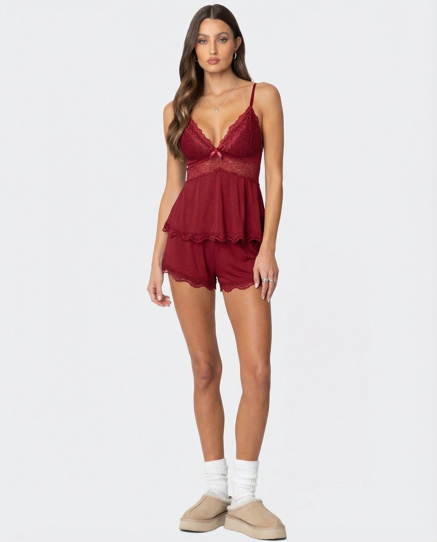 Set pizzo Bacio di mezzanotte