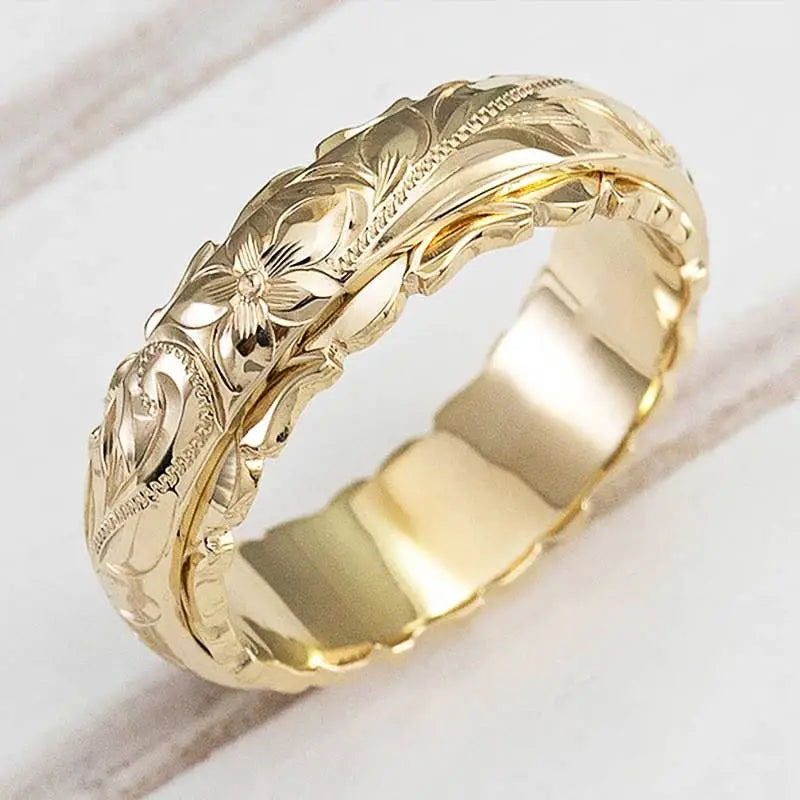 Anello in oro "Fiore Antico"