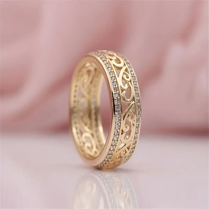 Anello in oro "Luce Vuota"