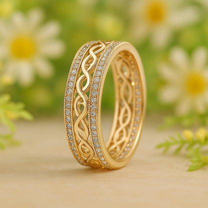 Anello in oro "Luce Vuota"